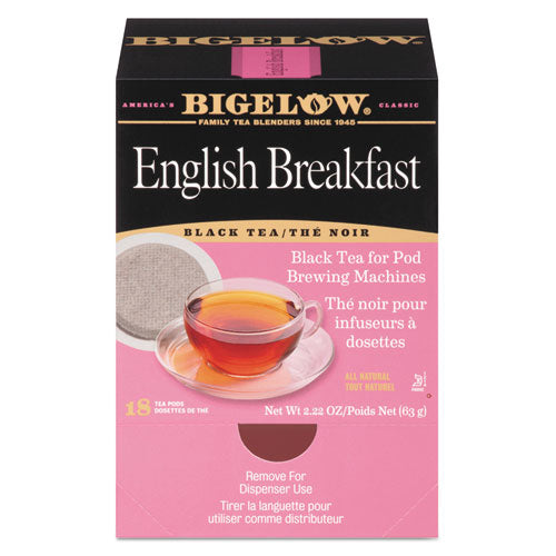 Image of Bigelow® English Breakfast Tea Pods, 1.90 Oz, 18/box