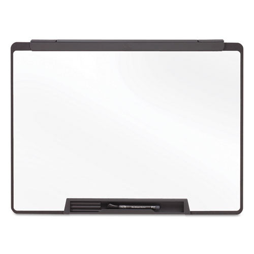 Image of Quartet® Motion Portable Dry Erase Marker Board, 36" x 24", White Surface, Black Plastic Frame