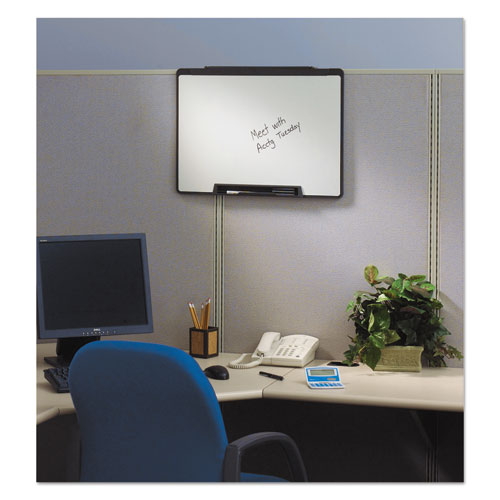 Image of Quartet® Motion Portable Dry Erase Marker Board, 36" x 24", White Surface, Black Plastic Frame