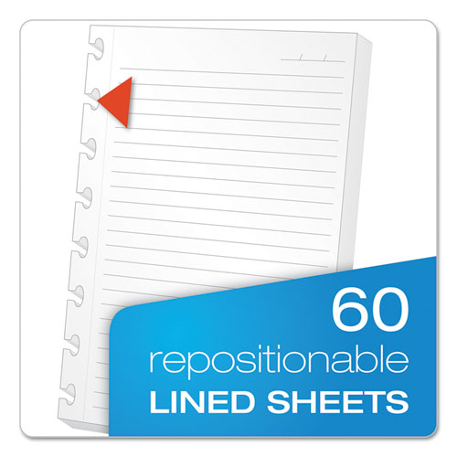 Image of Ampad® Versa Crossover Notebook, 3-Subject, Wide/Legal Rule, Navy Cover, (60) 11 x 8.5 Sheets