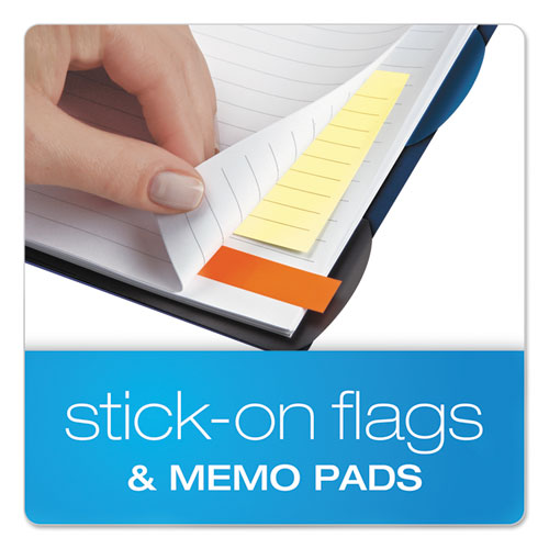 Image of Ampad® Versa Crossover Notebook, 3-Subject, Wide/Legal Rule, Navy Cover, (60) 11 x 8.5 Sheets