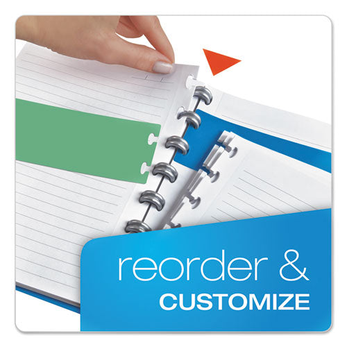 Image of Ampad® Versa Crossover Notebook, 3-Subject, Wide/Legal Rule, Navy Cover, (60) 11 x 8.5 Sheets