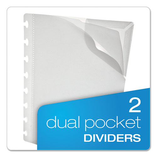 Image of Ampad® Versa Crossover Notebook, 3-Subject, Wide/Legal Rule, Navy Cover, (60) 11 x 8.5 Sheets