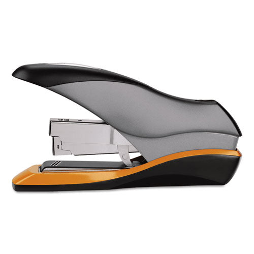 Image of Swingline® Optima 70 Desktop Stapler, 70-Sheet Capacity, Silver/black/orange