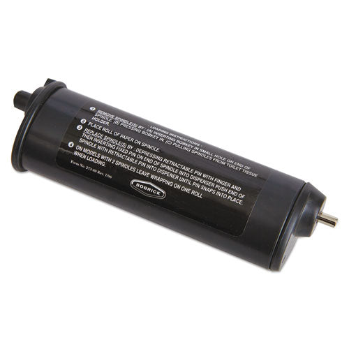 Image of Bobrick Theft Resistant Spindle for ClassicSeries Toilet Tissue Dispensers, Black