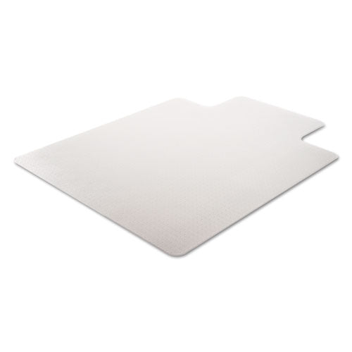 Image of deflecto® Supermat Frequent Use Chair Mat, Med Pile Carpet, Flat, 36 X 48, Lipped, Clear