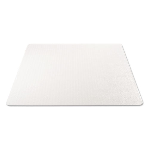 Image of deflecto® Supermat Frequent Use Chair Mat, Med Pile Carpet, 45 X 53, Beveled Rectangle, Clear