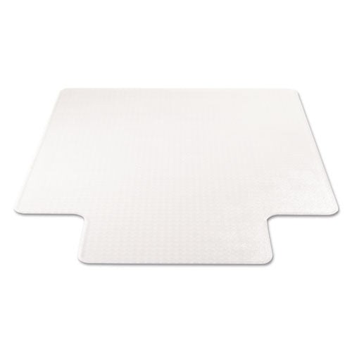 Image of deflecto® Supermat Frequent Use Chair Mat For Medium Pile Carpet, 45 X 53, Wide Lipped, Clear