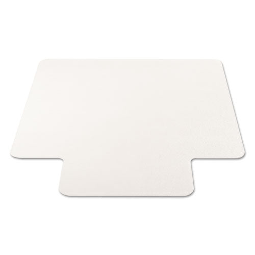 Image of deflecto® EconoMat All Day Use Chair Mat for Hard Floors, Flat Packed, 36 x 48, Lipped, Clear
