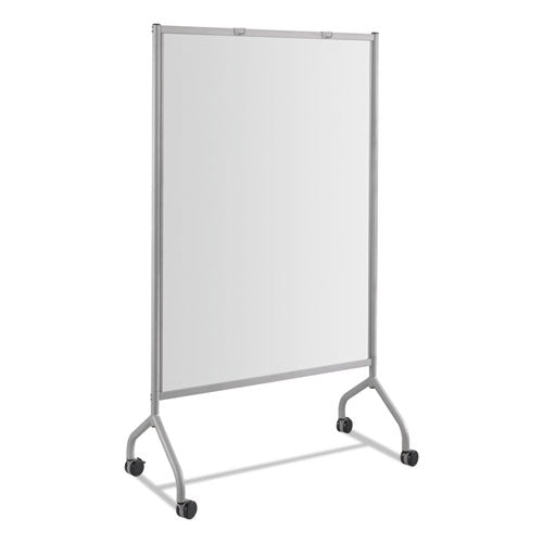 Image of Safco® Impromptu Whiteboard Collaboration Screen, 36" x 60", White Surface, Gray Metal/Plastic Frame