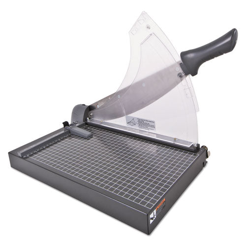 Image of Swingline® Heavy-Duty Low Force Guillotine Trimmer, 40 Sheets, 14" Cut Length, Metal Base, 10.5 X 17.5