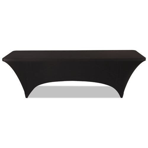 Image of Iceberg Igear Fabric Table Cover, Polyester/spandex, 30" X 96", Black