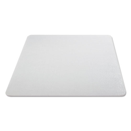 Image of deflecto® EconoMat All Day Use Chair Mat for Hard Floors, Rolled Packed, 45 x 53, Clear