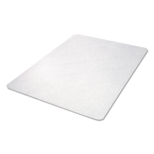 Image of deflecto® EconoMat All Day Use Chair Mat for Hard Floors, Rolled Packed, 45 x 53, Clear