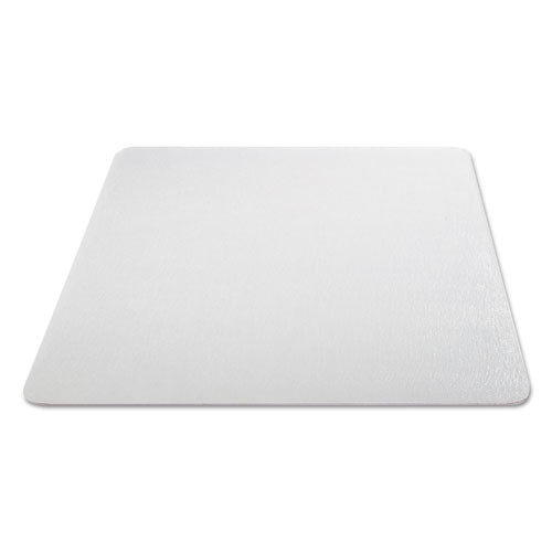 Image of deflecto® EconoMat All Day Use Chair Mat for Hard Floors, Rolled Packed, 45 x 53, Clear