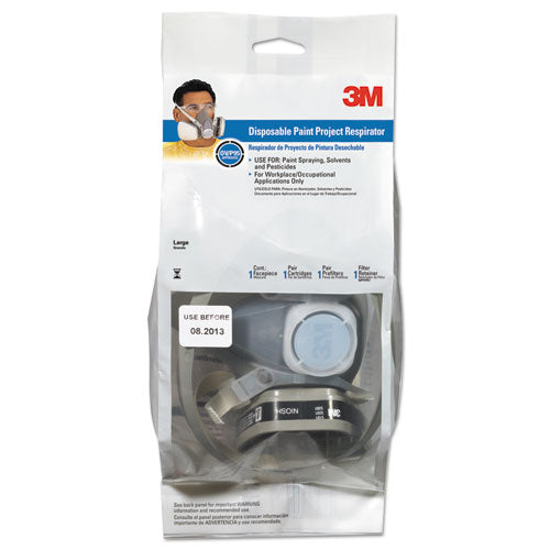 Image of 3M Dual Cartridge Respirator Assembly 52p71, Organic Vapor/p95, Medium