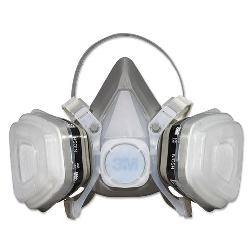 Image of 3M Dual Cartridge Respirator Assembly 52p71, Organic Vapor/p95, Medium