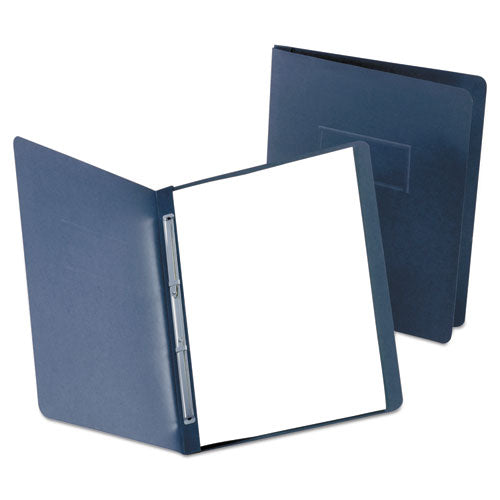 Image of Oxford Presslock Report Cover, Two-Prong Fastener, 3" Capacity, 8.5 X 11, Black/black, 25/box