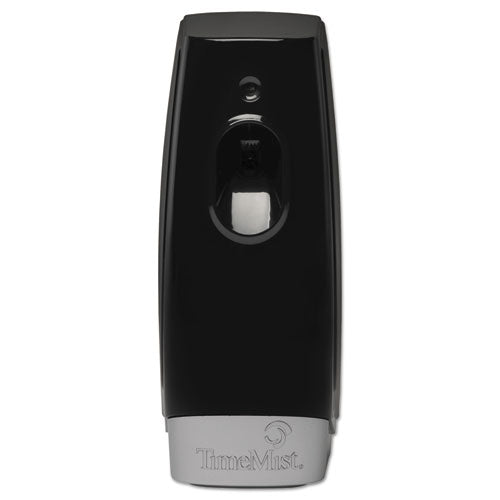 Image of TimeMist® Settings Metered Air Freshener Dispenser, 3.4" X 3.4" X 8.25", Black