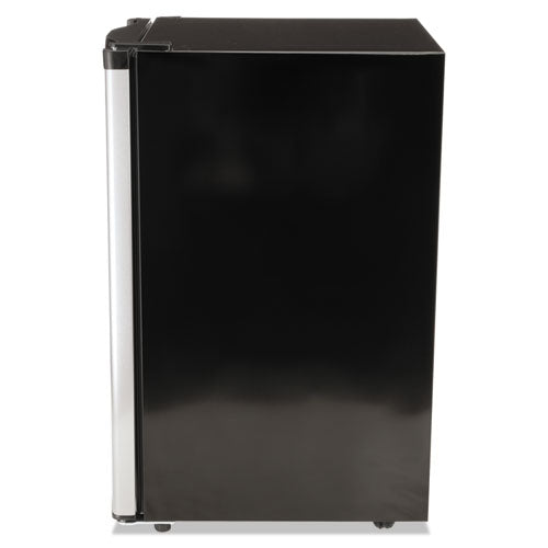 Image of Avanti 4.4 Cf Refrigerator, 19 1/2"w X 22"d X 33"h, Black/stainless Steel