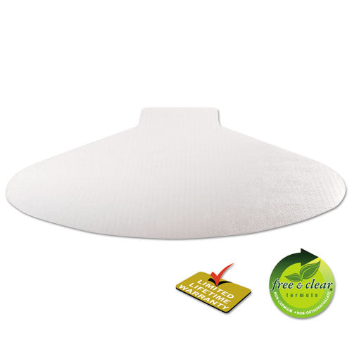 Image of deflecto® Supermat Frequent Use Chair Mat, Medium Pile Carpet, 60 X 66, Workstation, Clear