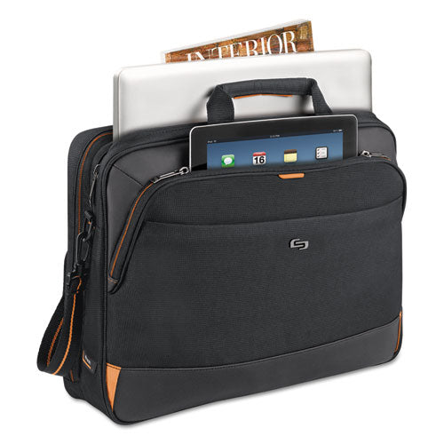 Image of Solo Urban Ultra Multicase, Fits Devices Up to 17.3", Polyester, 17 x 4 x 12.25, Black
