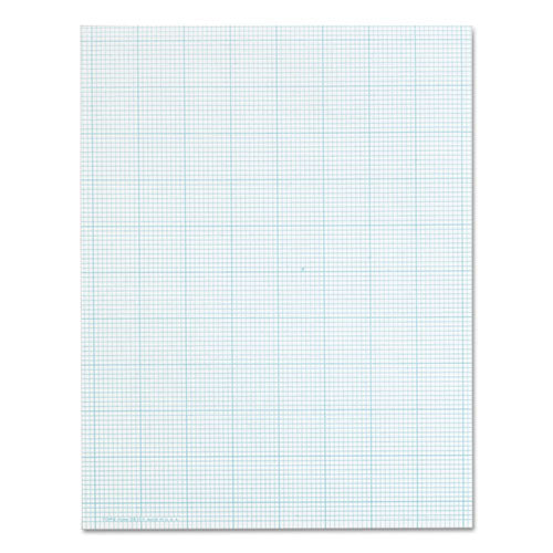 Image of TOPS Cross Section Pads, Cross-Section Quadrille Rule (10 Sq/in, 1 Sq/in), 50 White 8.5 X 11 Sheets