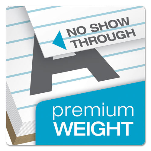 Image of TOPS Docket Gold Ruled Perforated Pads, Wide/legal Rule, 50 White 8.5 X 14 Sheets, 12/pack