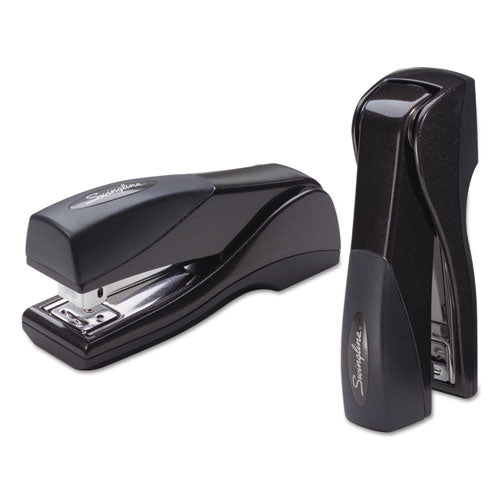 Image of Swingline® Optima Grip Compact Stapler, 25-Sheet Capacity, Graphite