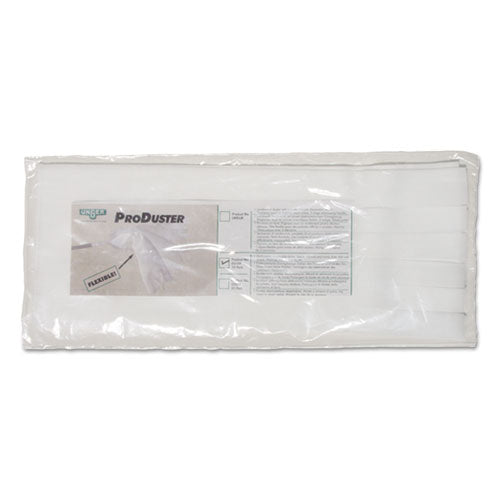 Image of Unger® Produster Disposable Replacement Sleeves, Polyester, White, 7" X 18", 50/pack