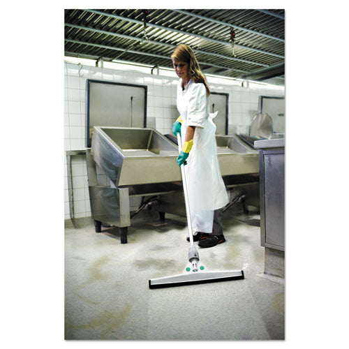 Image of Unger® Heavy Duty Water Wand With Socket And Twin Foam Rubber Blades, 22" Wide Blade, 4" Handle