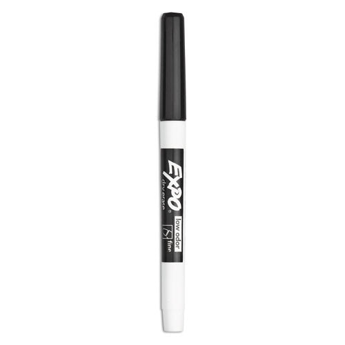 Image of EXPO® Low-Odor Dry-Erase Marker Value Pack, Fine Bullet Tip, Black, 36/box
