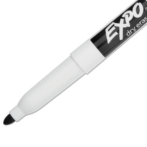 Image of EXPO® Low-Odor Dry-Erase Marker Value Pack, Fine Bullet Tip, Black, 36/box