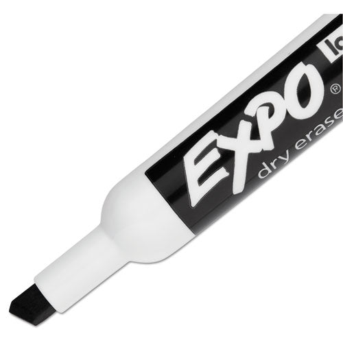 Image of EXPO® Low-Odor Dry-Erase Marker Value Pack, Broad Chisel Tip, Black, 36/box