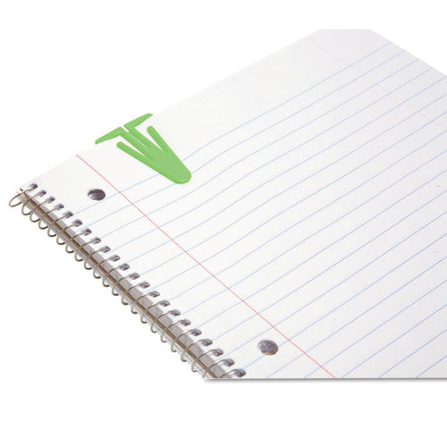 Image of Baumgartens® Plastiklips Paper Clips, Extra Large, Smooth, Assorted Colors, 50/Box