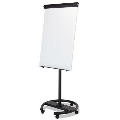 Image of MasterVision® 360 Multi-Use Mobile Magnetic Dry Erase Easel, 27" x 41", White Surface, Black Steel Frame