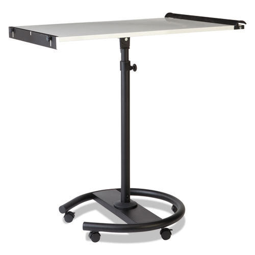 Image of MasterVision® 360 Multi-Use Mobile Magnetic Dry Erase Easel, 27" x 41", White Surface, Black Steel Frame