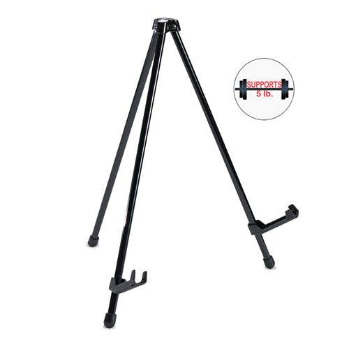 Image of MasterVision® Instant Table-Top Easel, 14.25" High, Black