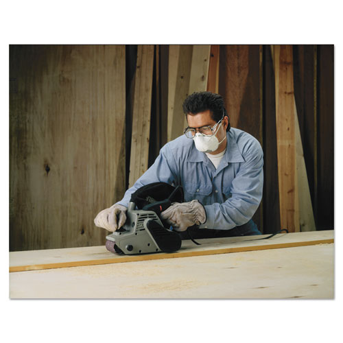 Image of 3M Lightweight Particulate Respirator 8210, N95, Standard Size, 20/Box