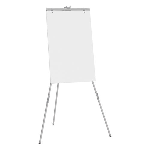 Image of Quartet® Aluminum Heavy-Duty Display Easel, 38" To 66" High, Aluminum, Silver