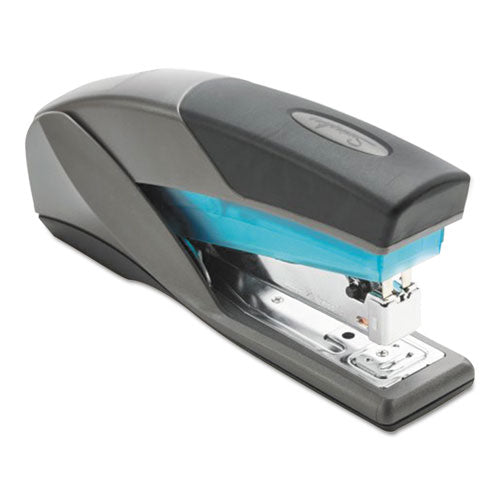 Image of Swingline® Optima 25 Reduced Effort Stapler, 25-Sheet Capacity, Slate Gray/blue