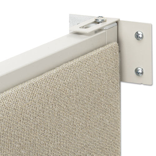 Image of HON® Verse Quick Connect Wall Mount Connecting Hardware, Gray