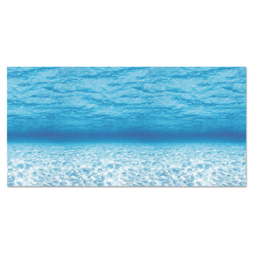 Image of Pacon® Fadeless Designs Bulletin Board Paper, Under the Sea, 50 ft x 48", Blue/White
