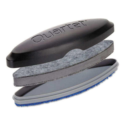 Image of Quartet® Premium Magnetic 3-In-1 Eraser, 2" X 1.38" X 6.5"