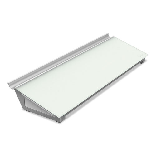 Image of Quartet® Glass Dry Erase Desktop Computer Pad, 18" x 6", White Surface
