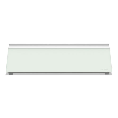 Image of Quartet® Glass Dry Erase Desktop Computer Pad, 18" x 6", White Surface