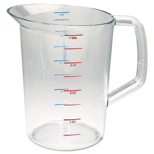 Image of Rubbermaid® Commercial Bouncer Measuring Cup, 4 qt, Plastic, Clear