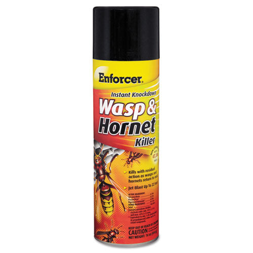 Image of Enforcer® Wasp and Hornet Killer, 16 oz Aerosol Spray, 12/Carton