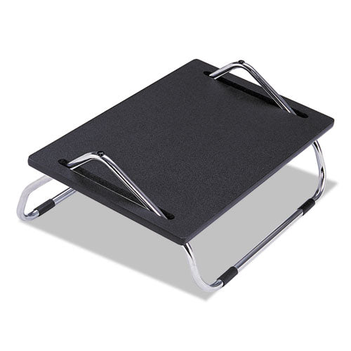 Image of Safco® Ergo-Comfort Adjustable Footrest, 18.5w X 11.5d X 8h, Black