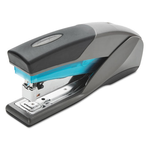 Image of Swingline® Optima 25 Reduced Effort Stapler, 25-Sheet Capacity, Slate Gray/blue